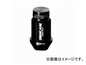 デジキャン アルミレーシングナット ブラック 19HEX袋 P1.25 45mm AN6F4512BK-DC16 入数：1セット(16本入) ニッサン シルビア