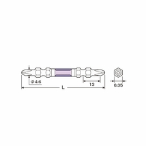 アネックス/ANEX 龍靭ビット (＋)1×65 スリムタイプ 入数：1セット(2本) ARTS-1065_画像2