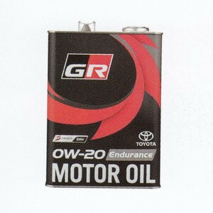 トヨタ純正 ガソリンエンジンオイル GR Endurance 20L 0W-20 入数：1缶 08880-13503