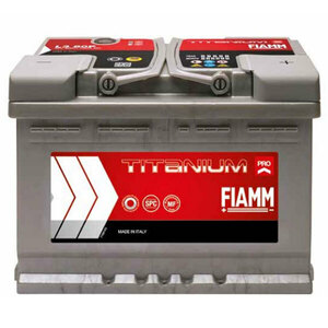 FIAMM(フィアム) バッテリー TITANIUM L6 110 アイドリングストップ非搭載車対応 輸入車汎用 7905196