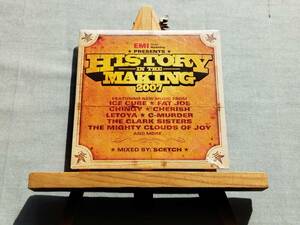 4328a 即決有 未開封CD Mixed By SCETCH 『History In The Making 2007』 HipHop/Funk/Soul/R&B 非売プロモ Ice Cube/Chingy/Fat Joe