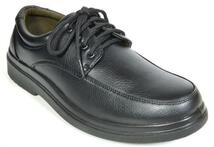 新品 メンズカジュアルシューズ 4499 黒 26.5cm メンズビジネスシューズ Walker 幅広 紳士靴 作業靴 靴_画像1
