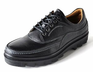 新品 ボブソン 4355 黒 24.5cm メンズウォーキングシューズ メンズアウトドアシューズ カジュアルシューズ BOBSON 紳士靴 靴 3E 日本製