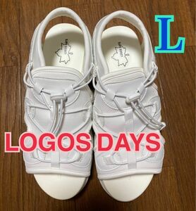 LOGOS DAYS サンダル 白 L