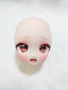 ディーラー様製　DDH－27 SW肌　カスタムヘッド＋レジンアイ＋舌パーツ