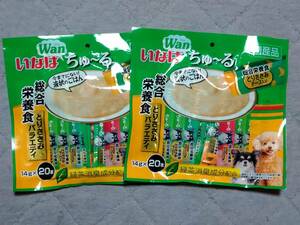 犬用 いなば ワンちゅーる 総合栄養食 とりささみバラエティ 14g×40本 賞味期限2024年6月