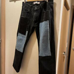 Levi's505 remake denim pantsリメイクデニムパンツ