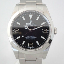 【質屋】ROLEX ロレックス エクスプローラーⅠRef.214270 G番 仕上げ磨き済み 美品 [156]_画像4