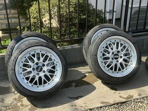 【本物】BBS LM 114.3x5h 8j 35 17インチ 4本