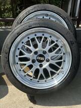 【本物】BBS LM 114.3x5h 8j 35 17インチ 4本_画像3