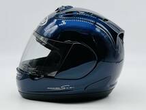 Arai アライ RX-7 RV グラスブルー RX7 RR5 GLASS BLUE フルフェイスヘルメット Lサイズ_画像6