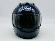 Arai アライ RX-7 RV グラスブルー RX7 RR5 GLASS BLUE フルフェイスヘルメット Lサイズ_画像3