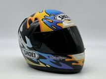 SHOEI ショウエイ X-8V ダリル・ビーティー Daryl Beattie X8Vフルフェイスヘルメット Mサイズ _画像2