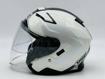 SHOEI ショウエイ J-CruiseII ADAGIO ジェイ-クルーズ ツー アダージョ WHITE/SILVER J-Cruise2 ジェットヘルメット Lサイズ_画像6