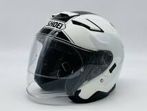 SHOEI ショウエイ J-CruiseII ADAGIO ジェイ-クルーズ ツー アダージョ WHITE/SILVER J-Cruise2 ジェットヘルメット Lサイズ_画像4