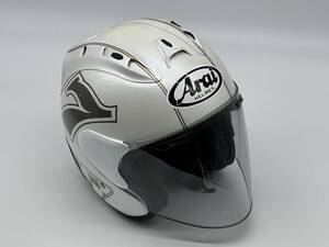 Arai アライ SZ-RAM4 Cafe Racer カフェレーサー白 SZ-Ram4 ジェットヘルメット Lサイズ