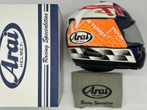 Arai アライ RX-7 RR5 IOMTT 2011・マン島TT 100th フルフェイスヘルメット Sサイズ_画像1