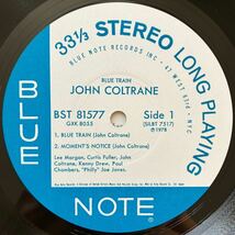 LP◆John Coltrane(ジョン・コルトレーン)「Blue Train(ブルー・トレイン)」◆1978年(Blue Note) GXK 8055 / BST 81577◆JAZZ Hard Bop_画像5