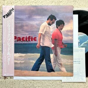 帯付き◆初版 MAT1◆LP◆Bread & Butter(ブレッド＆バター)「Pacific(パシフィック)」◆1981年 ALR-28019◆CITY POP 和モノ シティポップ