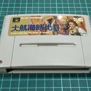 SFC スーパーファミコン 大航海時代Ⅱ 動作確認メンテナンス済