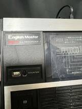 TEMAC 600 カセットレコーダー English Master IC L.L.Recorder STANDARD RADIO CORP 通電確認済み昭和レトロ 音響機材 カセットデッキ_画像2