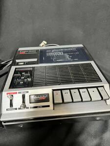 TEMAC 600 カセットレコーダー English Master IC L.L.Recorder STANDARD RADIO CORP 通電確認済み昭和レトロ 音響機材 カセットデッキ