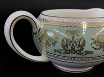 385 【 美品 】WEDGWOOD コロンビア セージグリーン ミルクピッチャー・クリーマー Columbia Sage Green Creamer ウェッジウッド 箱付き_画像7