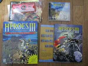 Heroes of Might and Magic 3 English version 3DO/New World Computing Windows95/98 version used 