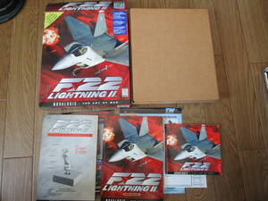 F22 LIGHTNING II NOVALOGIC 英語版 DOS版 中古 1996