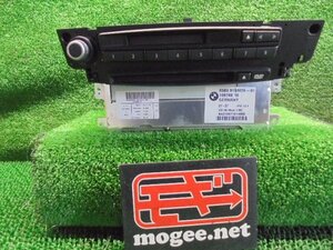 1FC6109 QN9)) BMW 5シリーズ ABA-NU25 2007年 525i 純正 CD/MDオーディオデッキ　65839159026-01