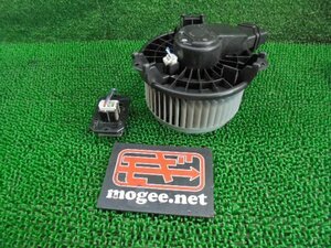 1EI7611NG5 ) ホンダ フィット GE6 　純正ヒーターブロアモーター+ヒーターレジスターセット　272700-0101