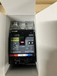 日東工業　新品　GE53CPS3P50AF100 プラグインユニット付漏電ブレーカ　3P50A定格感度電流100mA