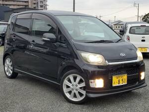 ※九州・福岡発※ムーヴ*カスタムRS*ターボ*車検7年9月*社外ナビ*DTV*Bluetooth*キーフリー*HIDライト*純正AW*