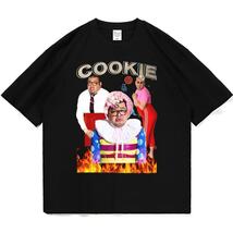 野性爆弾 クッキー Tシャツ raptee bootleg ブラック_画像1