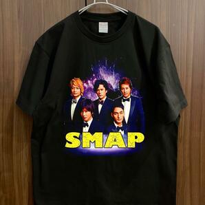 SMAP スマップ Tシャツ ブラック vintageの画像2