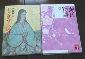  わが恋せし淀君　南條範夫　源氏物語　瀬戸内寂聴　文庫本2冊セット