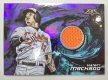 【50枚限定】2018Topps fire オリオールズ マニー・マチャド選手(現パドレス)メモラビリアカード 検索 MLB 通算313本塁打_画像1