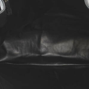 CHANEL シャネル トリプルココ チェーン ショルダーバッグ 巾着 キャビアスキン ブラック ゴールド金具 ポーチ付き レディース （250）の画像7