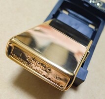 ZIPPO GOLD 初期炎ロゴ 1995年 SOLID BRASS 真鍮製 ソリッドブラス ビンテージ 未使用品_画像6