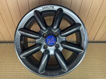 MINILITE ミニライト mc-40 4本 15×6.0J ET47 4H PCD100 ガンメタ_画像2