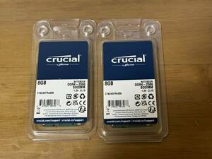 Crucial ノートPC用 メモリ PC4-21300 (DDR4-2666) 8Gx2個 16GB CT8G4SFRA266　1.2V CL19