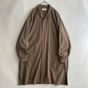 marka -SHIRT COAT- size/2 (te) spring summer ma-ka shirt coat long sleeve springs over cotton outer shop marks lie Work 