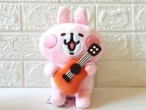 【送料無料】台湾★即決♪ 正規品!! カナヘイの小動物『ピスケ&うさぎの音楽隊』ぬいぐるみ 2体セット【6インチ】♪_画像8