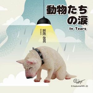 【超特価!!】台湾★即決♪ 正規品!! YENDAR（研達） 朝隈俊男 ANIMAL LIFE 動物たちの涙 ブルテリア♪