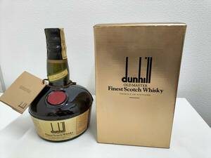 未開栓　dunhill　Finest Scotch Whisky　ダンヒル　ウイスキー　オールドマスター　43％　750ml　NO810