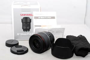 ◇SAMYANG サムヤン AF 50mm F1.4 FE Ⅱ ソニーEマウント