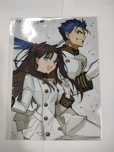 ワダアルコ展 Fate & Fate/EXTRA ART WORKS　ブロマイド　遠坂凛＆ランサー