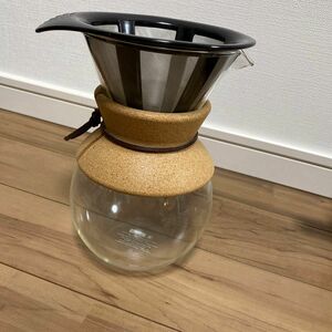 ☆未使用☆【BODUM】 1L ボダム POUR OVER ドリップコーヒーメーカー