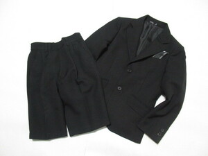 【美品】 Ying＆Yang イン＆ヤン キッズ フォーマル セットアップ size 120 ブラック スーツ 