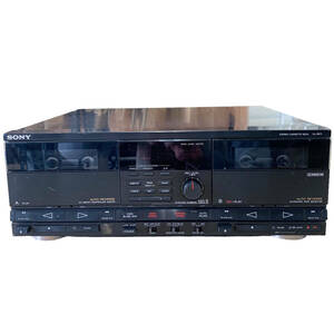 24C181_3 SONY ソニー カセットデッキ TC-AV1 Wデッキ 現状品 中古 ジャンク品